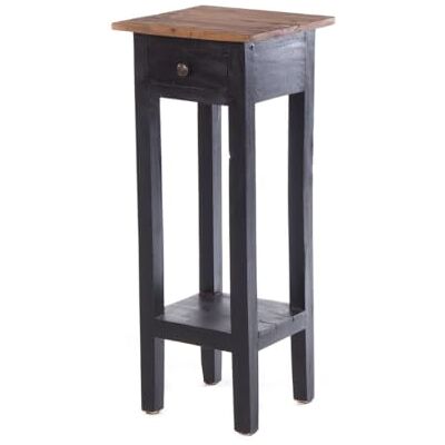 DESIGN DELIGHTS Napoleon 75 Table d'appoint en bois d'acajou 75 x 30 x 30 cm, style colonial, guéridon, petite table en bois DESIGN DELIGHTS Napoleon 75 Table d'appoint en bois d'acajou 75 x 30 x 30 cm, style colonial, guéridon, petite table en bois