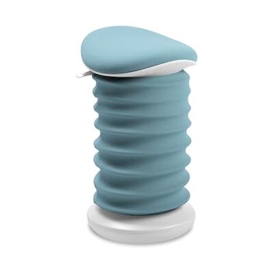 Topstar Sitness Tabouret dynamique certifié 4D AGR Blanc papyrus bleu – Tabouret de bureau ergonomique – Hauteur réglable – Renforce le dos – Soulage les disques intervertébraux Topstar Sitness Tabouret dynamique certifié 4D AGR Blanc papyrus bleu – Tabouret de bureau ergonomique – Hauteur réglable – Renforce le dos – Soulage les disques intervertébraux