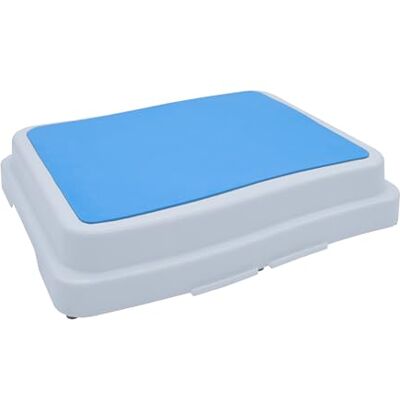 Spetebo Marchepied empilable blanc 50 x 40 cm Marchepied antidérapant pour salle de bain Spetebo Marchepied empilable blanc 50 x 40 cm Marchepied antidérapant pour salle de bain