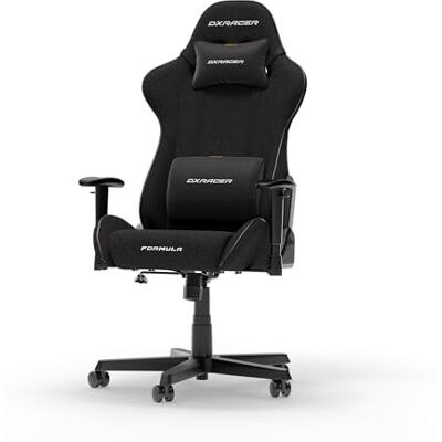 DXRacer FORMULA L Noir Tissu la Chaise Gaming Originale DXRacer FORMULA L Noir Tissu la Chaise Gaming Originale