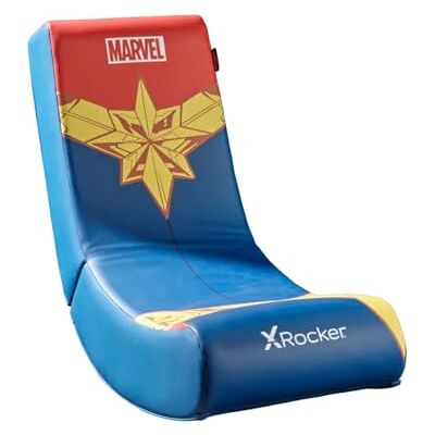 X Rocker Siège de Jeu Video Rocker Marvel Officiel Édition Captain Marvel Icon pour Enfants de 6 à 12 Ans X Rocker Siège de Jeu Video Rocker Marvel Officiel Édition Captain Marvel Icon pour Enfants de 6 à 12 Ans