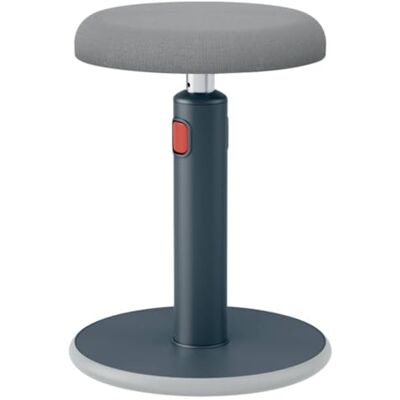 Leitz Tabouret Assis-Debout Ergonomique, Pivotant & à Bascule, Hauteur Réglable de 46 à 79 cm, Chaise/Siège de Bureau, Gamme Ergo Cosy, Gris, 65180089 Leitz Tabouret Assis-Debout Ergonomique, Pivotant & à Bascule, Hauteur Réglable de 46 à 79 cm, Chaise/Siège de Bureau, Gamme Ergo Cosy, Gris, 65180089