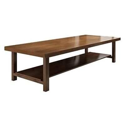 GIAKOO Bureau de jeu d'ordinateur double couche en bois massif long bureau d'étude, salon, grande table de travail, table basse, table de négociation, table d'étude à domicile, bureau de bureau, table GIAKOO Bureau de jeu d'ordinateur double couche en bois massif long bureau d'étude, salon, grande table de travail, table basse, table de négociation, table d'étude à domicile, bureau de bureau, table
