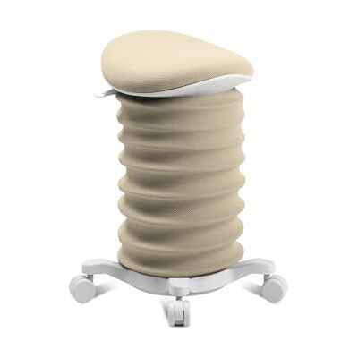 Topstar Sitness 4D Tabouret de bureau dynamique certifié EGR Beige Tabouret de bureau ergonomique Hauteur réglable Renforce le dos Soulage les disques intervertébraux Topstar Sitness 4D Tabouret de bureau dynamique certifié EGR Beige Tabouret de bureau ergonomique Hauteur réglable Renforce le dos Soulage les disques intervertébraux