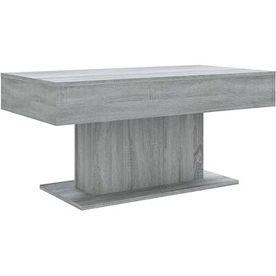 vidaXL Table Basse Table d'Appoint Meuble de Salon Bout de Canapé Salle de Séjour Intérieur Sonoma Gris 96x50x45 cm Bois d'Ingénierie vidaXL Table Basse Table d'Appoint Meuble de Salon Bout de Canapé Salle de Séjour Intérieur Sonoma Gris 96x50x45 cm Bois d'Ingénierie