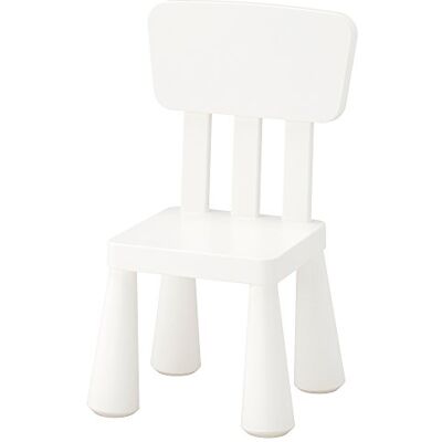 Ikea MAMMUT Chaise blanche Ikea MAMMUT Chaise blanche