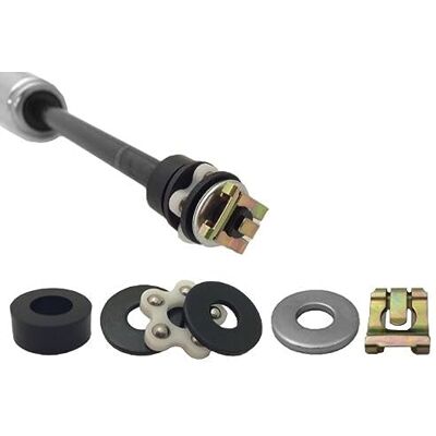 chairpartsonline Kit de réparation de matériel de rechange pour chaise de bureau avec vérin à gaz – Comprend un clip, des rondelles et un roulement – S4451-K chairpartsonline Kit de réparation de matériel de rechange pour chaise de bureau avec vérin à gaz – Comprend un clip, des rondelles et un roulement – S4451-K
