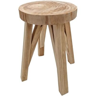 Spetebo tabouret en bois massif 120 kg 40 x 28 cm Fleurs naturelles Pour enfant Spetebo tabouret en bois massif 120 kg 40 x 28 cm Fleurs naturelles Pour enfant