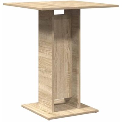 vidaXL Table de Bistro, Table de Bar, Meuble de Pub Salle à Manger Cuisine Dîner Repas Maison Intérieur, Scandinave, Chêne Sonoma Bois d’Ingénierie vidaXL Table de Bistro, Table de Bar, Meuble de Pub Salle à Manger Cuisine Dîner Repas Maison Intérieur, Scandinave, Chêne Sonoma Bois d’Ingénierie