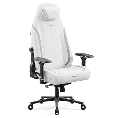 Diablo X-Eye Prime Chaise Gaming Ergonomique en Tissu avec Refroidissement, Appui-Tête Magnétique Memory, Support Lombaire Réglable, Accoudoirs 4D et Base Métallique 140 kg Ghosted White Diablo X-Eye Prime Chaise Gaming Ergonomique en Tissu avec Refroidissement, Appui-Tête Magnétique Memory, Support Lombaire Réglable, Accoudoirs 4D et Base Métallique 140 kg Ghosted White
