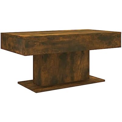vidaXL Table Basse Table d'Appoint Meuble de Salon Bout de Canapé Salle de Séjour Intérieur Chêne Fumé 96x50x45 cm Bois d'Ingénierie vidaXL Table Basse Table d'Appoint Meuble de Salon Bout de Canapé Salle de Séjour Intérieur Chêne Fumé 96x50x45 cm Bois d'Ingénierie