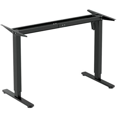 Logilink Cadre de bureau électrique réglable en hauteur avec 1 moteur, hauteur réglable mémorisable, hauteur 700 à 1120 mm (sans plateau de table), couleur : noir Logilink Cadre de bureau électrique réglable en hauteur avec 1 moteur, hauteur réglable mémorisable, hauteur 700 à 1120 mm (sans plateau de table), couleur : noir