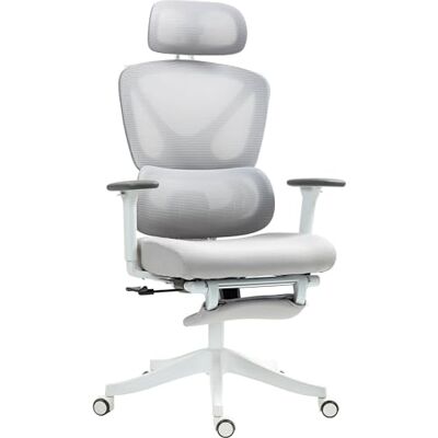 HOMCOM Chaise Bureau Fauteuil Hauteur réglable, Dossier inclinable, accoudoirs 3D, Appui-tête Rotatif, Soutien Lombaire réglable, siège en Tissu en Maille, 71x70x129cm, Noir HOMCOM Chaise Bureau Fauteuil Hauteur réglable, Dossier inclinable, accoudoirs 3D, Appui-tête Rotatif, Soutien Lombaire réglable, siège en Tissu en Maille, 71x70x129cm, Noir