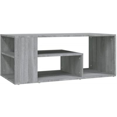 vidaXL Table Basse Table d'Appoint Meuble de Salon Bout de Canapé Salle de Séjour Intérieur Sonoma Gris 100x50x40 cm Bois d'Ingénierie vidaXL Table Basse Table d'Appoint Meuble de Salon Bout de Canapé Salle de Séjour Intérieur Sonoma Gris 100x50x40 cm Bois d'Ingénierie