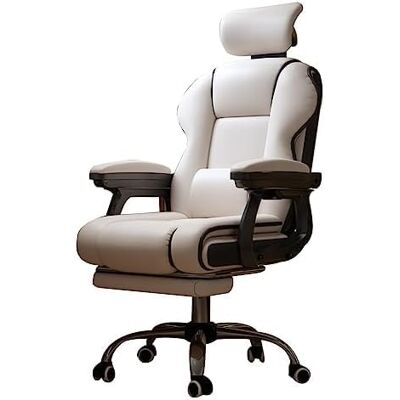 ZXLAGDBP Chaise de jeu pour salon, chaise de bureau ergonomique pour adultes, chaise à dossier haut, chaise élévatrice, chaise d'étudiant, fauteuil en métal pour chambre à coucher ZXLAGDBP Chaise de jeu pour salon, chaise de bureau ergonomique pour adultes, chaise à dossier haut, chaise élévatrice, chaise d'étudiant, fauteuil en métal pour chambre à coucher