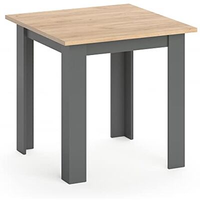 Vicco Table de salle à manger "Karlos", Chêne doré, 80x80cm Vicco Table de salle à manger "Karlos", Chêne doré, 80x80cm