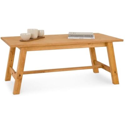 IDIMEX Table basse LUZERNA 45 x 60 cm en bois massif teinté/ciré Table de salon rectangulaire, idéale comme table de canapé et table d'appoint pour le salon moderne IDIMEX Table basse LUZERNA 45 x 60 cm en bois massif teinté/ciré Table de salon rectangulaire, idéale comme table de canapé et table d'appoint pour le salon moderne