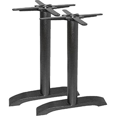 Bolero Lot de 2 Pieds de Table en Fonte pour Restaurant, café, Salle à Manger, Bar, Clubs Bolero Lot de 2 Pieds de Table en Fonte pour Restaurant, café, Salle à Manger, Bar, Clubs