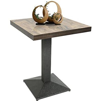 LANTUS Table de Bistro Café Bar Salle à Manger Dîner Repas Restaurant Maison Intérieur -Table de pub en métal -Mange-Debout pour 4 Personne-60 * 60 * 75cm (Vintage) LANTUS Table de Bistro Café Bar Salle à Manger Dîner Repas Restaurant Maison Intérieur -Table de pub en métal -Mange-Debout pour 4 Personne-60 * 60 * 75cm (Vintage)