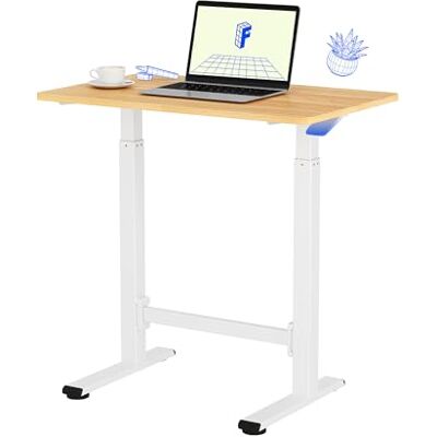 FLEXISPOT Table Ordinateur Portable H7 Plus 80 x 50 cm– Bureau Réglable en Hauteur avec Plateau Inclinable, Table de Lit Mobile pour Canapé, Lecture ou Travail (Érable) FLEXISPOT Table Ordinateur Portable H7 Plus 80 x 50 cm– Bureau Réglable en Hauteur avec Plateau Inclinable, Table de Lit Mobile pour Canapé, Lecture ou Travail (Érable)