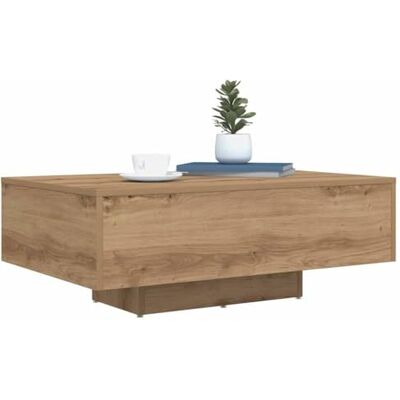 Table basse avec lumières LED Vidaxl - Table de salon Table basse avec lumières LED Vidaxl - Table de salon