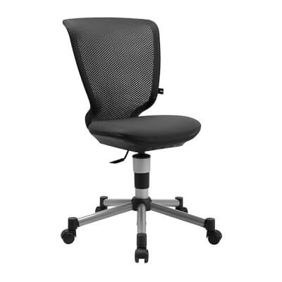 Topstar Living Chairs Junior 3D Chaise de bureau pivotante pour enfants avec dossier en maille Noir Topstar Living Chairs Junior 3D Chaise de bureau pivotante pour enfants avec dossier en maille Noir