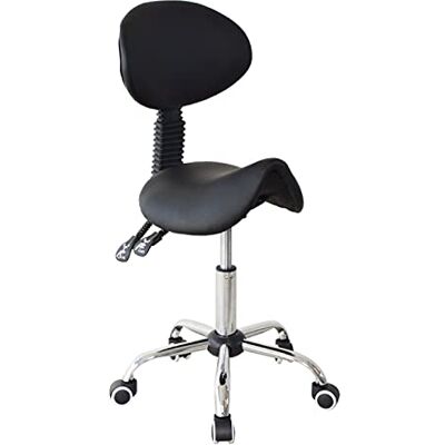 VDD Dossier de tabouret de selle inclinable de manière ergonomique tabouret de barbier tabouret VDD Dossier de tabouret de selle inclinable de manière ergonomique tabouret de barbier tabouret