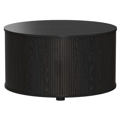 Vicco Table basse "Selva", Noir 80 x 80 cm avec porte coulissante, avec fonction de levage et plateau de table réglable en hauteur Vicco Table basse "Selva", Noir 80 x 80 cm avec porte coulissante, avec fonction de levage et plateau de table réglable en hauteur