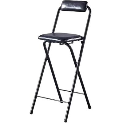 CLLXDZ Tabouret De Bar Pliant Avec Dossier, Tabourets Pliants For Adultes, Chaise Tabouret Pliante, For Chaise Tabouret For Cuisine De Camping Chaise Haute Bar(70CM) CLLXDZ Tabouret De Bar Pliant Avec Dossier, Tabourets Pliants For Adultes, Chaise Tabouret Pliante, For Chaise Tabouret For Cuisine De Camping Chaise Haute Bar(70CM)