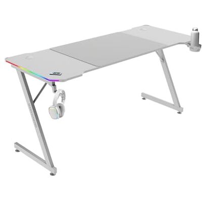 Mars Gaming MARSGAMING MGD-X160RGB Bureau de jeu ergonomique, éclairage ARGB avec télécommande, surface en fibre de carbone, tapis de souris XXL, porte-casque et porte-gobelet, gestion des câbles, bureau de jeu Mars Gaming MARSGAMING MGD-X160RGB Bureau de jeu ergonomique, éclairage ARGB avec télécommande, surface en fibre de carbone, tapis de souris XXL, porte-casque et porte-gobelet, gestion des câbles, bureau de jeu