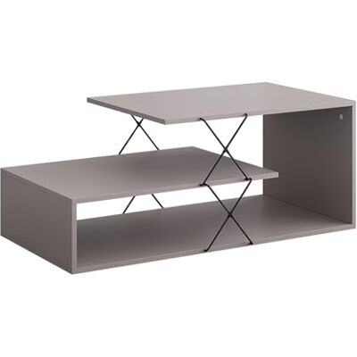 Vicco Table basse "Nario", Cachemire, 100x50cm avec espace de rangement supplémentaire pour le stockage de magazines Vicco Table basse "Nario", Cachemire, 100x50cm avec espace de rangement supplémentaire pour le stockage de magazines
