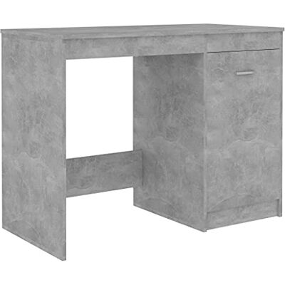 vidaXL Bureau, Table d'Ordinateur, Table d'Étude, Meuble de Salon Salle de Séjour Salle de Travail Maison Intérieur, Gris Béton Bois d’Ingénierie vidaXL Bureau, Table d'Ordinateur, Table d'Étude, Meuble de Salon Salle de Séjour Salle de Travail Maison Intérieur, Gris Béton Bois d’Ingénierie