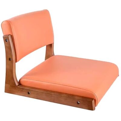 HHTTXXYY Chaise de sol portable, chaise tatami sans pieds avec support de dos, chaise de sol portable de style japonais, chaise à dossier paresseux pour la maison, la baie vitrée, siège de méditation HHTTXXYY Chaise de sol portable, chaise tatami sans pieds avec support de dos, chaise de sol portable de style japonais, chaise à dossier paresseux pour la maison, la baie vitrée, siège de méditation