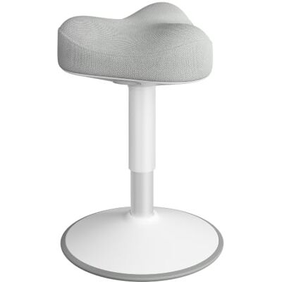 SONGMICS Tabouret Assis-Debout Ergonomique, Réglable en Hauteur Siège Selle Basculant, 36,5 x 36 x (48-65,5) cm, Capacité 130 kg, pour Bureau, Gris, Collection ACTIVO OSC018GD01 SONGMICS Tabouret Assis-Debout Ergonomique, Réglable en Hauteur Siège Selle Basculant, 36,5 x 36 x (48-65,5) cm, Capacité 130 kg, pour Bureau, Gris, Collection ACTIVO OSC018GD01