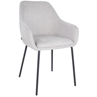 Kick Collection Chaise de salle à manger Guus Gris Moderne et de haute qualité Tissu structuré en Métal Disponible dans de nombreuses couleurs Kick Collection Chaise de salle à manger Guus Gris Moderne et de haute qualité Tissu structuré en Métal Disponible dans de nombreuses couleurs