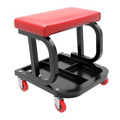 WilTec Tabouret de mécanicien 37,5 x 36 x 38,5 cm Noir Rouge Servante d’Atelier Mobile sur Roulette Plateau Outils Inclus Rangement Garage Jardinage Ergonomie Chariot de Visite WilTec Tabouret de mécanicien 37,5 x 36 x 38,5 cm Noir Rouge Servante d’Atelier Mobile sur Roulette Plateau Outils Inclus Rangement Garage Jardinage Ergonomie Chariot de Visite