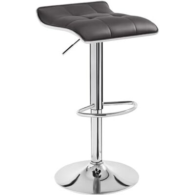 WOLTU Tabouret de Bar, Chaise de Bar, Tabouret de Comptoir avec Repose-pieds, Réglable en Hauteur, Pivotant à 360°, en Similicuir PU et Métal, pour Bar Cuisine Salon Cafétéria, Gris WOLTU Tabouret de Bar, Chaise de Bar, Tabouret de Comptoir avec Repose-pieds, Réglable en Hauteur, Pivotant à 360°, en Similicuir PU et Métal, pour Bar Cuisine Salon Cafétéria, Gris