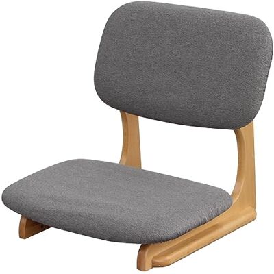 HHTTXXYY Chaise de sol portable, chaise de sol portable en bois, chaise tatami sans pieds de style japonais avec dossier, chaise de baie vitrée à dossier paresseux, chaise tatami à dossier HHTTXXYY Chaise de sol portable, chaise de sol portable en bois, chaise tatami sans pieds de style japonais avec dossier, chaise de baie vitrée à dossier paresseux, chaise tatami à dossier