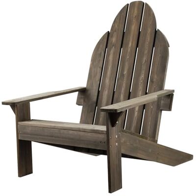 WilTec Adirondack Chaise de jardin en bois massif 89 x 72 x 92,5 cm Chaise de jardin en bois jusqu'à 160 kg Chaise de relaxation ergonomique en pin Salon de jardin massif intemporel WilTec Adirondack Chaise de jardin en bois massif 89 x 72 x 92,5 cm Chaise de jardin en bois jusqu'à 160 kg Chaise de relaxation ergonomique en pin Salon de jardin massif intemporel