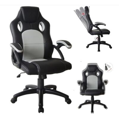 VDD Chaise de bureau racing style gaming premium design Wouter bleu noir VDD Chaise de bureau racing style gaming premium design Wouter bleu noir