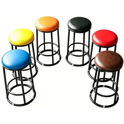 FCZVWPR Tabouret de bar en métal Chaise de salle de conférence Tabouret de cuisine empilable Augmente l'assise Pour salon, chambre à coucher, lecture, attente (bleu, 65 cm) FCZVWPR Tabouret de bar en métal Chaise de salle de conférence Tabouret de cuisine empilable Augmente l'assise Pour salon, chambre à coucher, lecture, attente (bleu, 65 cm)
