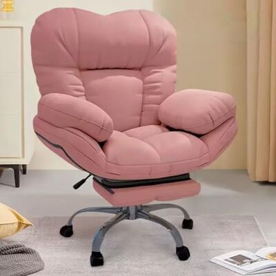 MARIYCH Chaises de bureau à domicile pour adultes Fauteuil inclinable et pivotant avec repose-pieds Hauteur et dossier réglables MARIYCH Chaises de bureau à domicile pour adultes Fauteuil inclinable et pivotant avec repose-pieds Hauteur et dossier réglables