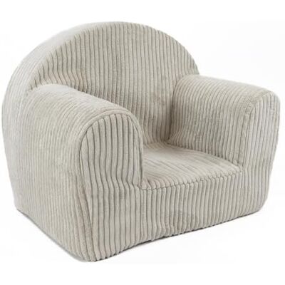 FORTISLINE FORTSLINE Mini fauteuil pour enfant à partir de 1 an 40 x 33 x 39 cm Mini fauteuil pour enfant en velours côtelé Certifié Oeko-Tex Plusieurs couleurs beige FORTISLINE FORTSLINE Mini fauteuil pour enfant à partir de 1 an 40 x 33 x 39 cm Mini fauteuil pour enfant en velours côtelé Certifié Oeko-Tex Plusieurs couleurs beige