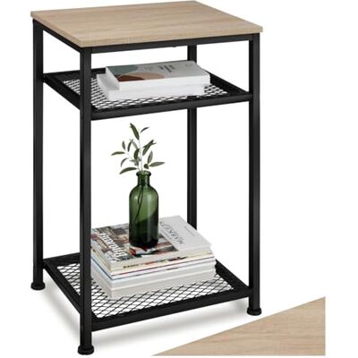 tectake Table d'appoint York Industrial Light table d'appoint 404205 tectake Table d'appoint York Industrial Light table d'appoint 404205