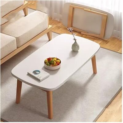 CAFIEDR Table basse pliable en bambou du milieu du siècle, table basse japonaise pour adultes, table de sol pliable pour s'asseoir sur le sol (style 1, 100 cm) CAFIEDR Table basse pliable en bambou du milieu du siècle, table basse japonaise pour adultes, table de sol pliable pour s'asseoir sur le sol (style 1, 100 cm)