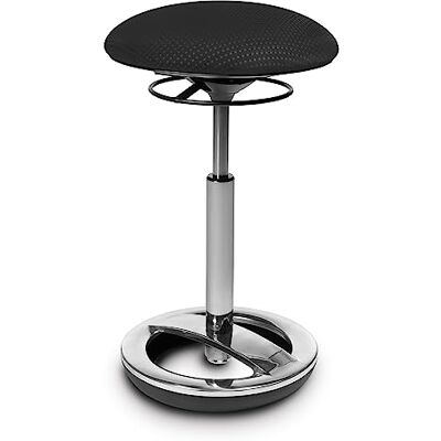 Topstar Sitness High Bob Tabouret de bureau en aluminium poli Noir 70,0 x 38,5 x 38,5 cm Topstar Sitness High Bob Tabouret de bureau en aluminium poli Noir 70,0 x 38,5 x 38,5 cm