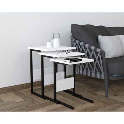 Hanah Home Table Basse + Table d'appoint - Coffee Table Hanah Home Table Basse + Table d'appoint - Coffee Table