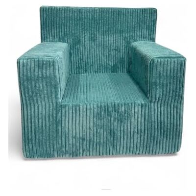 FORTISLINE Fauteuil pour enfant 51 x 47 x 34 cm Oeko-TEX Fauteuil de jeu pour enfant Chambre d'enfant Fauteuil en mousse Velours côtelé Plusieurs motifs (turquoise) FORTISLINE Fauteuil pour enfant 51 x 47 x 34 cm Oeko-TEX Fauteuil de jeu pour enfant Chambre d'enfant Fauteuil en mousse Velours côtelé Plusieurs motifs (turquoise)