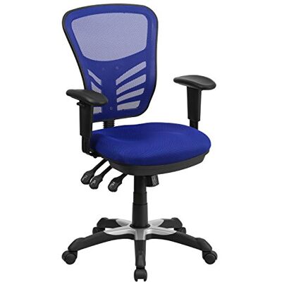 Chaise de bureau réglable Flash Furniture - Siège en maille ergonomique Chaise de bureau réglable Flash Furniture - Siège en maille ergonomique