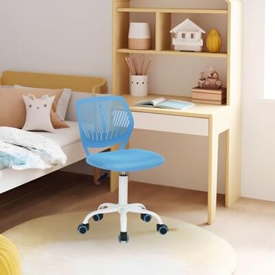 FurnitureR Chaise de bureau réglable en hauteur Ergonomique et colorée Avec dossier et accoudoirs 5 roues Pour enfants de 3 à 10 ans Charge maximale : 100 kg FurnitureR Chaise de bureau réglable en hauteur Ergonomique et colorée Avec dossier et accoudoirs 5 roues Pour enfants de 3 à 10 ans Charge maximale : 100 kg